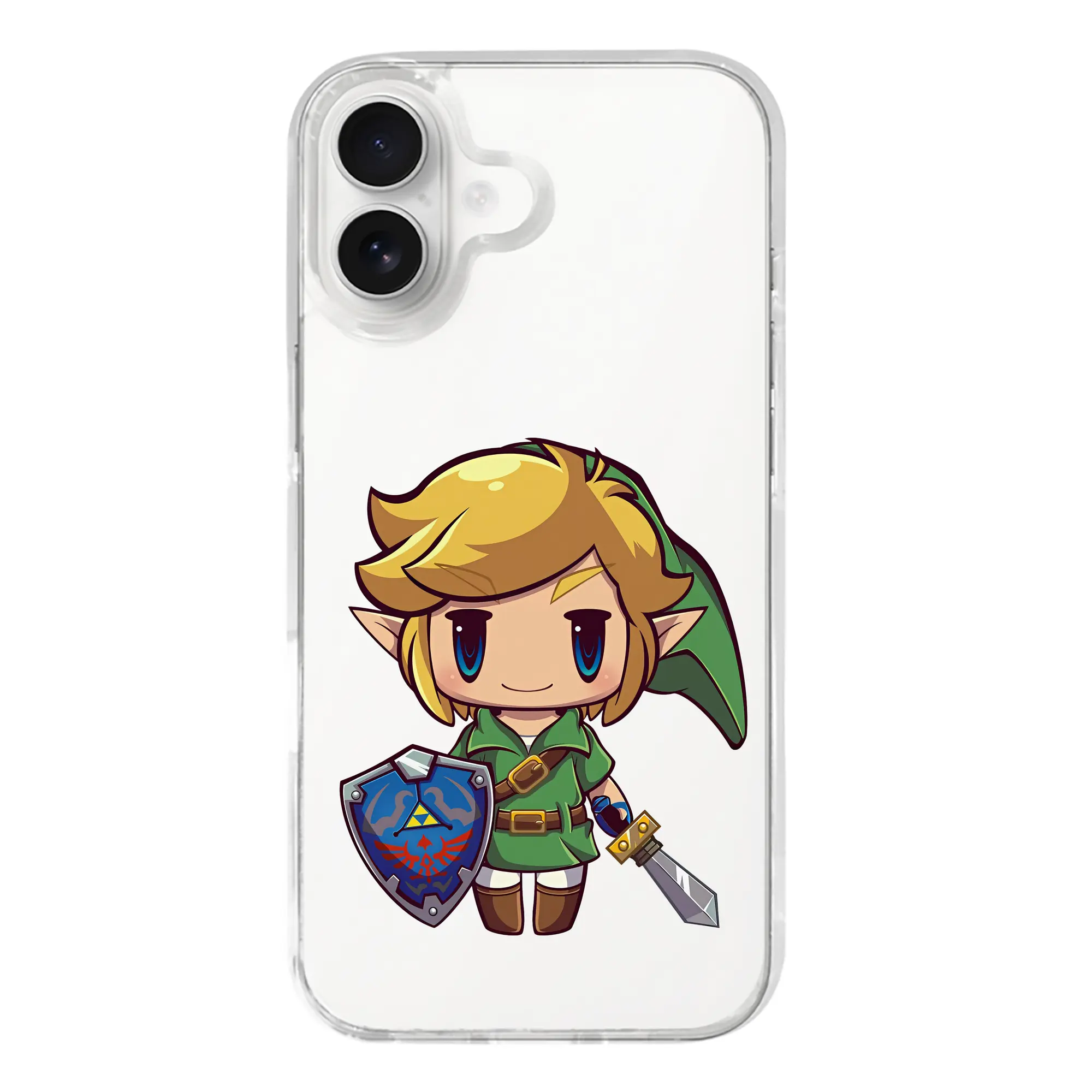 ゼルダの伝説 グッズ,リンク - iPhone 17シリーズ 透明スマホケース – 薄型・耐衝撃・精密フィット保護カバー